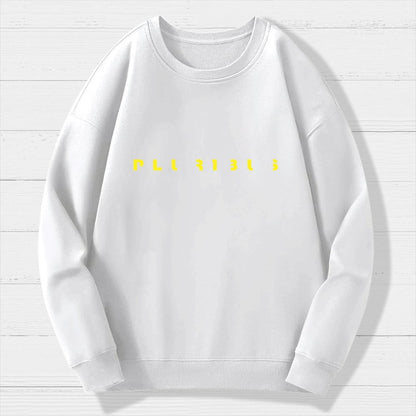 Pluribus Extraterrestrial Minimal Geek Cotton Sweatshirt