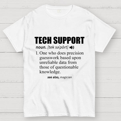 Tech Support Definition Geek T-Shirt