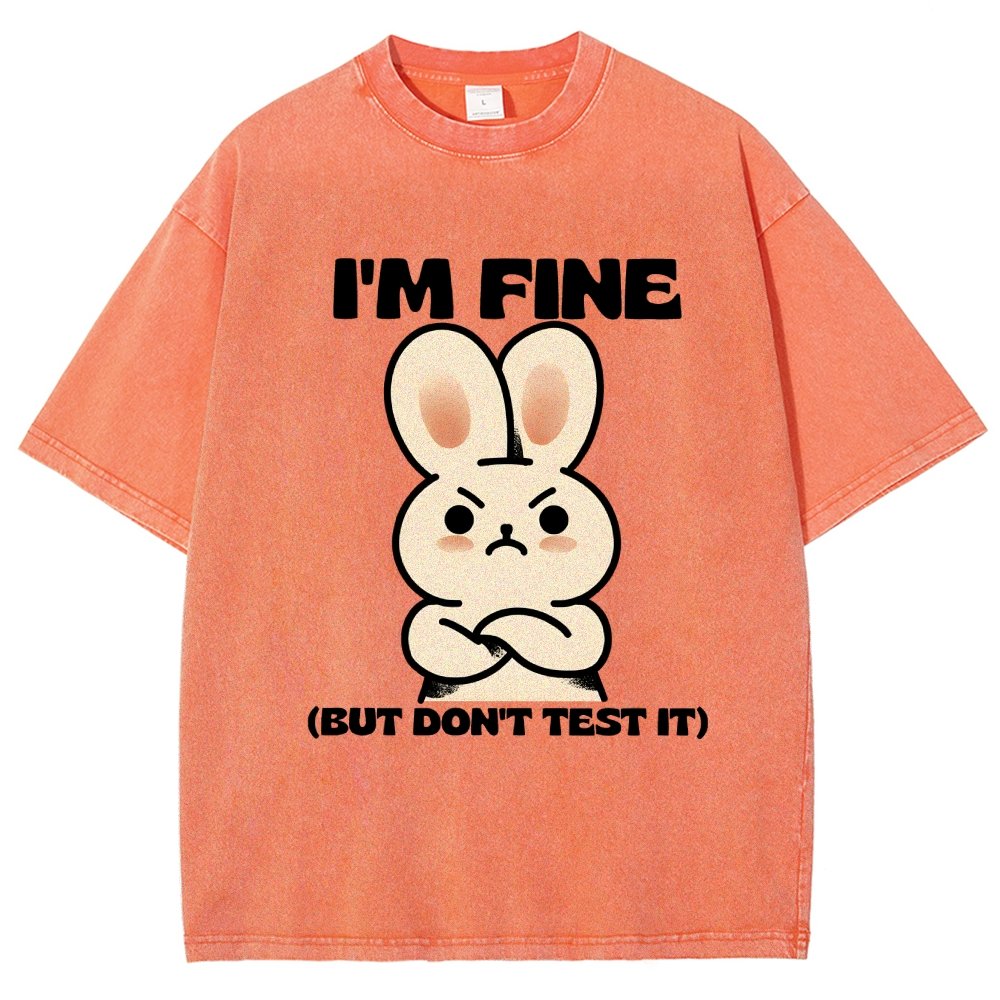 I'm Fine... Vintage Distressed T-shirt