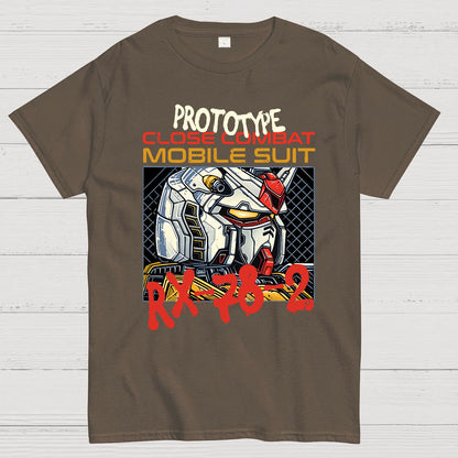 Close Combat Mobile Suit Geek T-Shirt