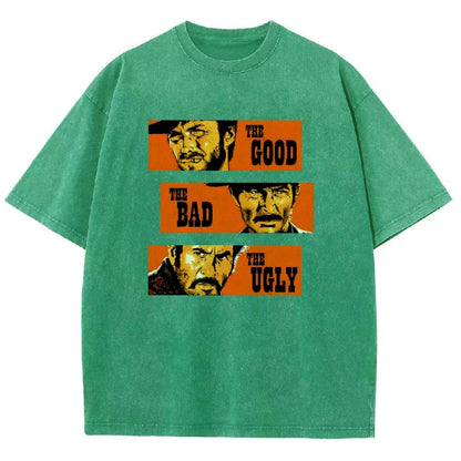 The Good The Bad The Ugly Vintage Distressed T-shirt