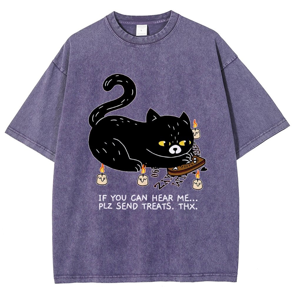 Send Treats Thx Vintage Distressed T-shirt