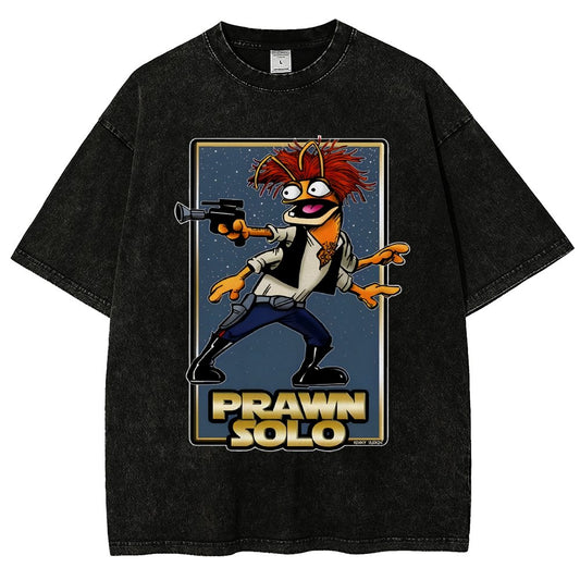 Prawn Hero Vintage Distressed T-shirt