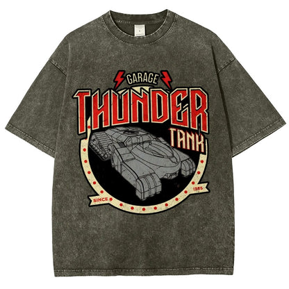 Thunder Tank Garage Buy Now Vintage Distressed T-shirt