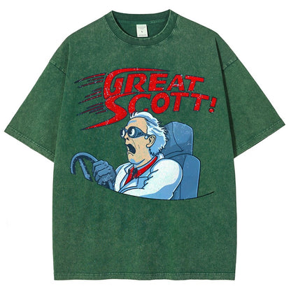 Time Racer Vintage Distressed T-shirt