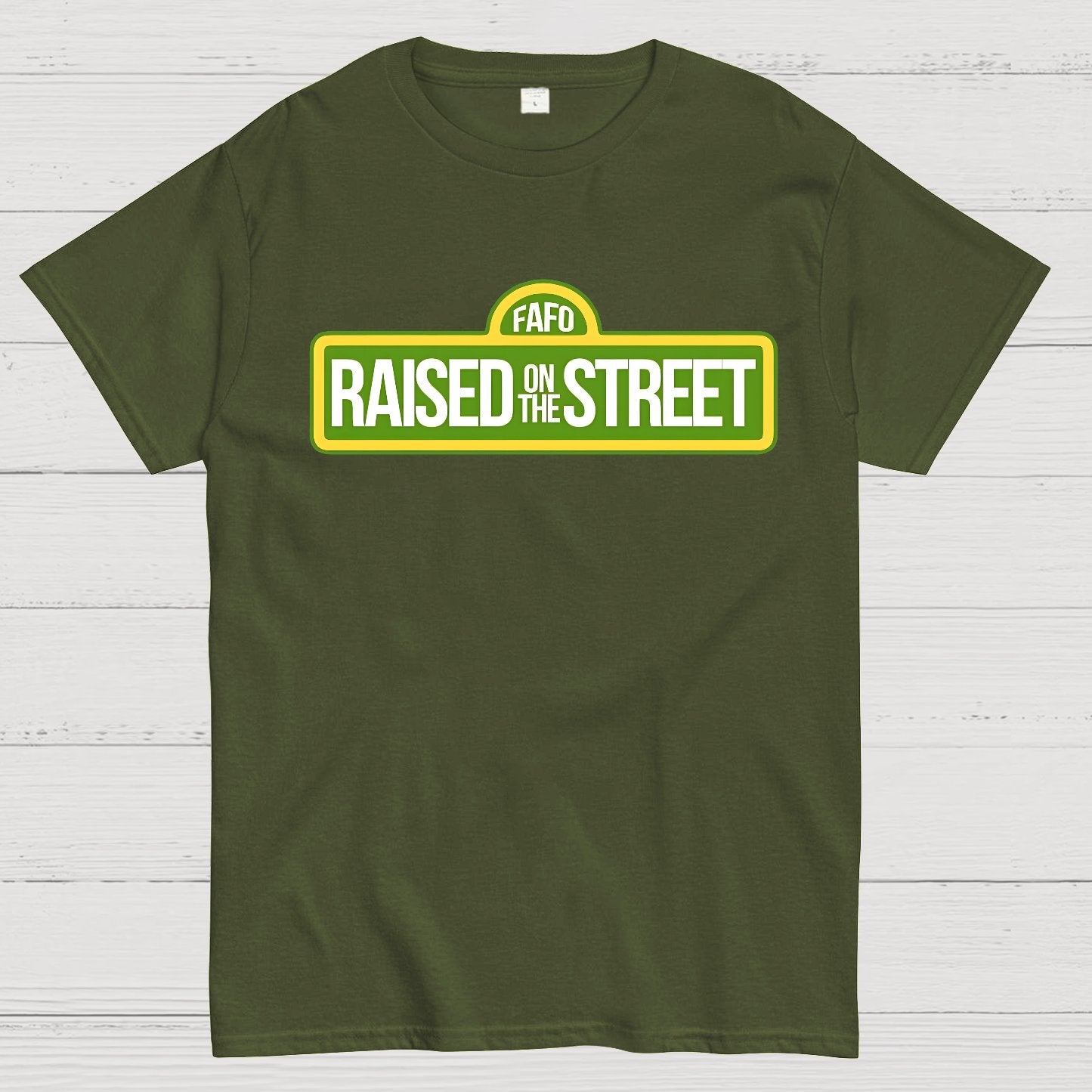 Raised On The Street Geek T-Shirt