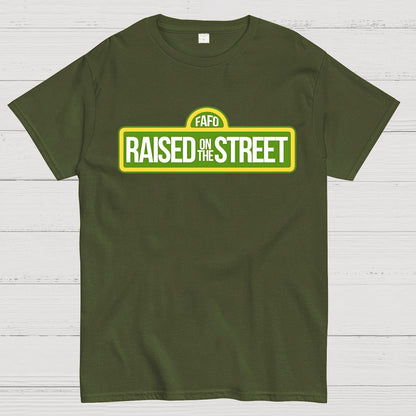 Raised On The Street Geek T-Shirt