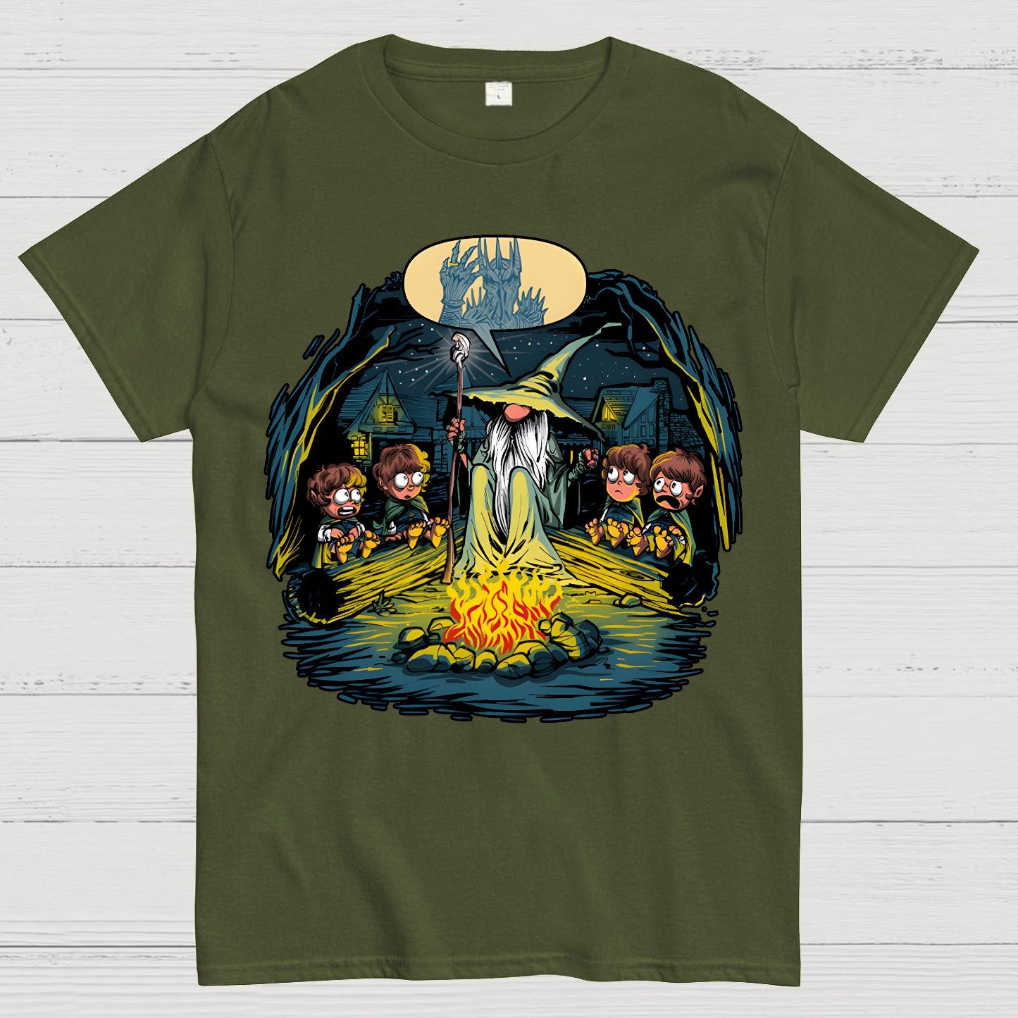 Beware of the Mysterious Dark One Geek T-Shirt