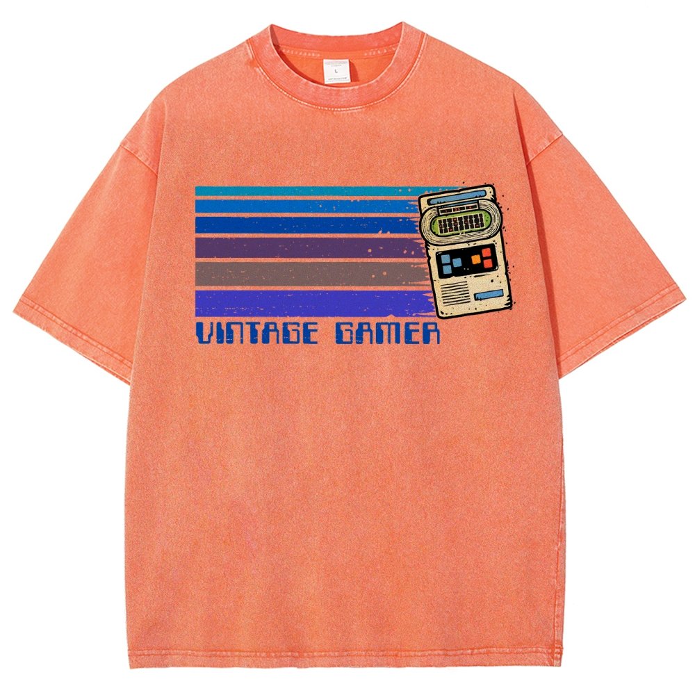 Vintage Gamer Vintage Distressed T-shirt