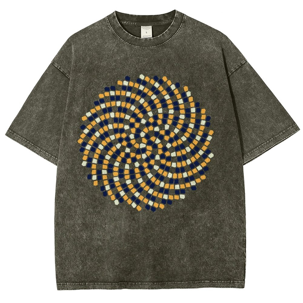 Fibonacci modulus Vintage Distressed T-shirt