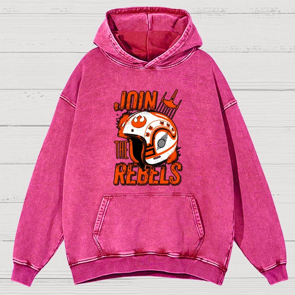 You Must Join Vintage Distressed Hoodie