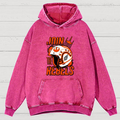 You Must Join Vintage Distressed Hoodie