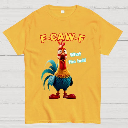 Chicken F-CAW-F What The Heli Geek T-Shirt