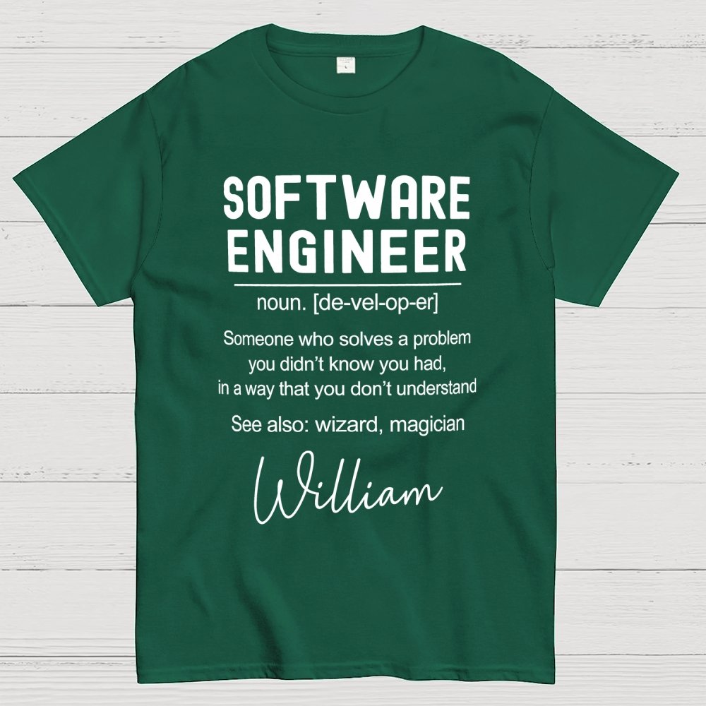 Software Engineer Geek T-Shirt