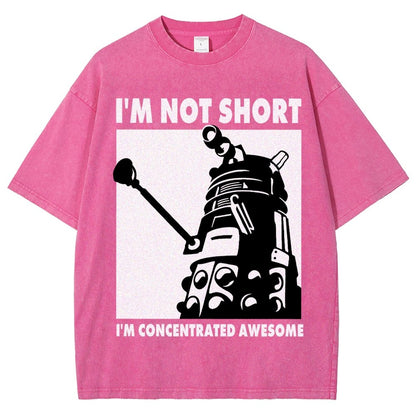 I'm Not Short I'm Concentrated Awesome Vintage Distressed T-shirt