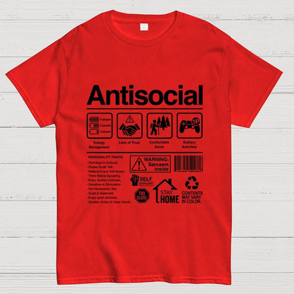 Antisocial Label Geek T-Shirt