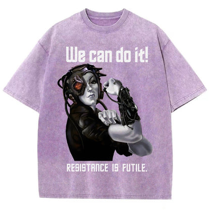 We Can Do It Opposing Is Hopeless Vintage Distressed T-shirt