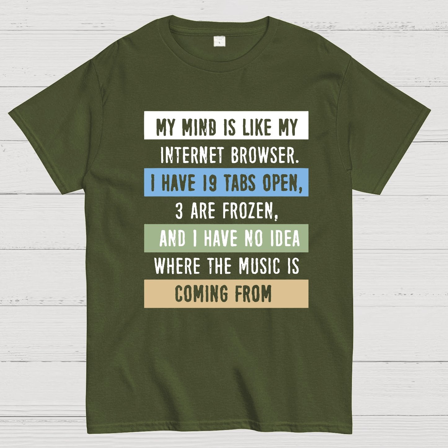 My Mind Nerdy T-Shirt