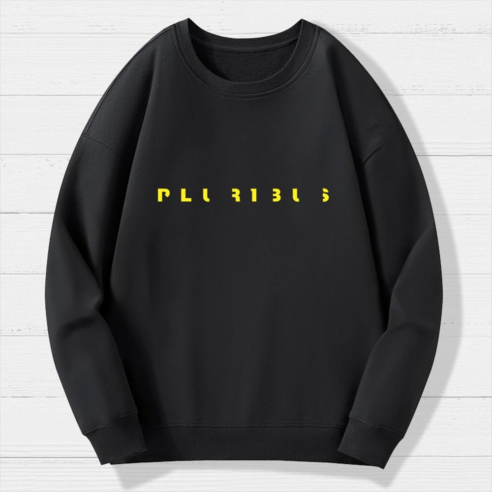 Pluribus Extraterrestrial Minimal Geek Cotton Sweatshirt