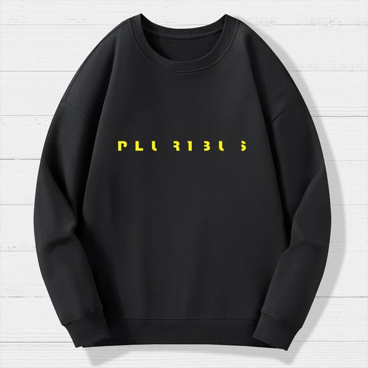 Pluribus Extraterrestrial Minimal Geek Cotton Sweatshirt