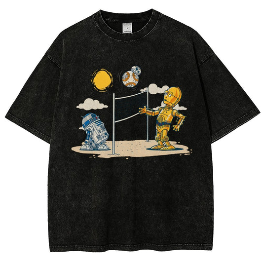 A New Serve Vintage Distressed T-shirt