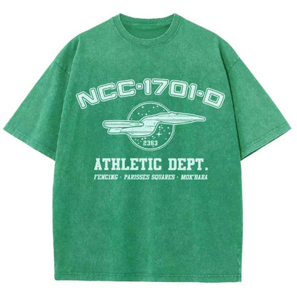 Space Athletic A New Generations Vintage Distressed T-shirt