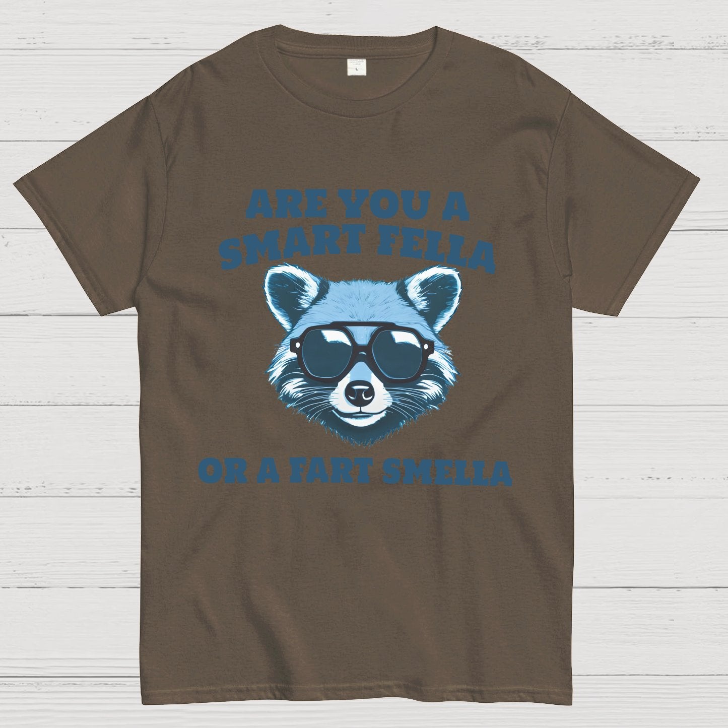 Are You A Smart Fella Or Fart Smella Geek T-Shirt