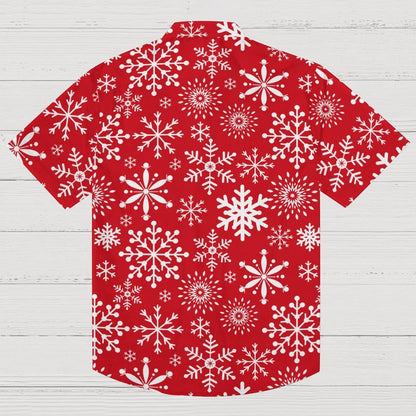 Christmas Snowflakes Pattern Geeky Shirt