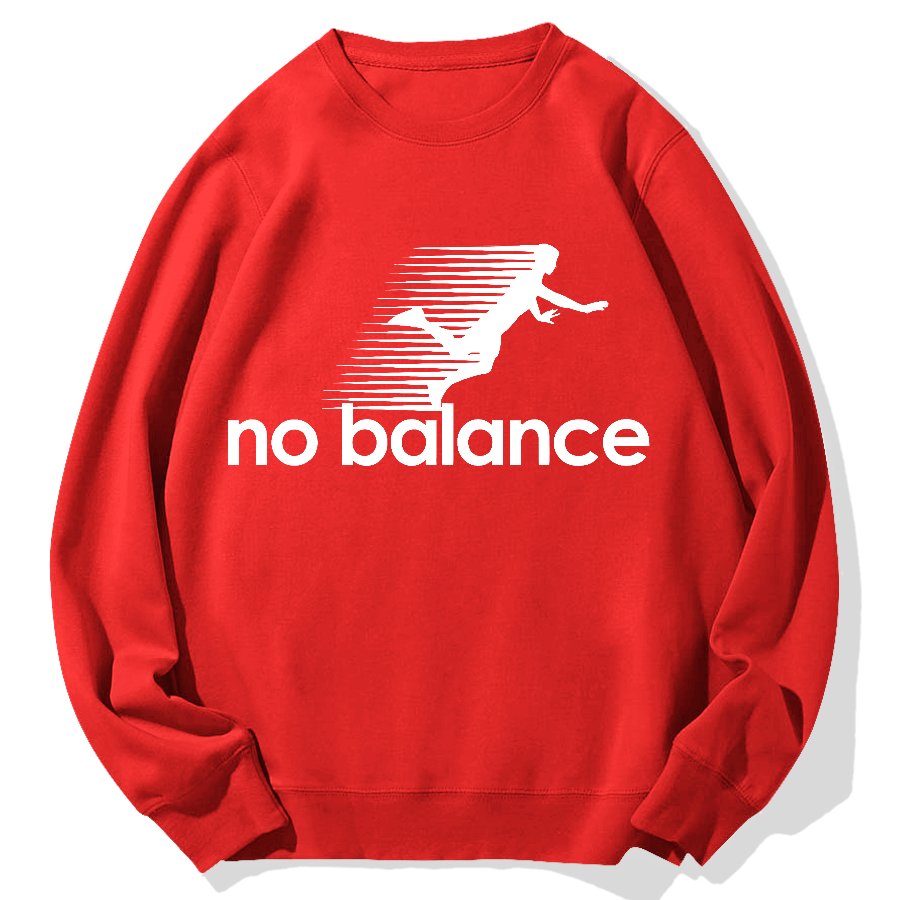No Balance Geek Cotton Sweatshirt