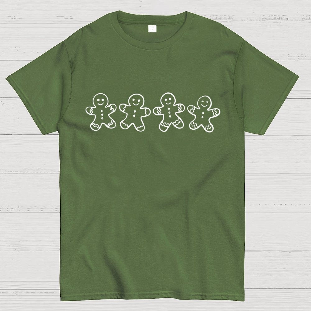Christmas Gingerbread Cookies Geek T-Shirt