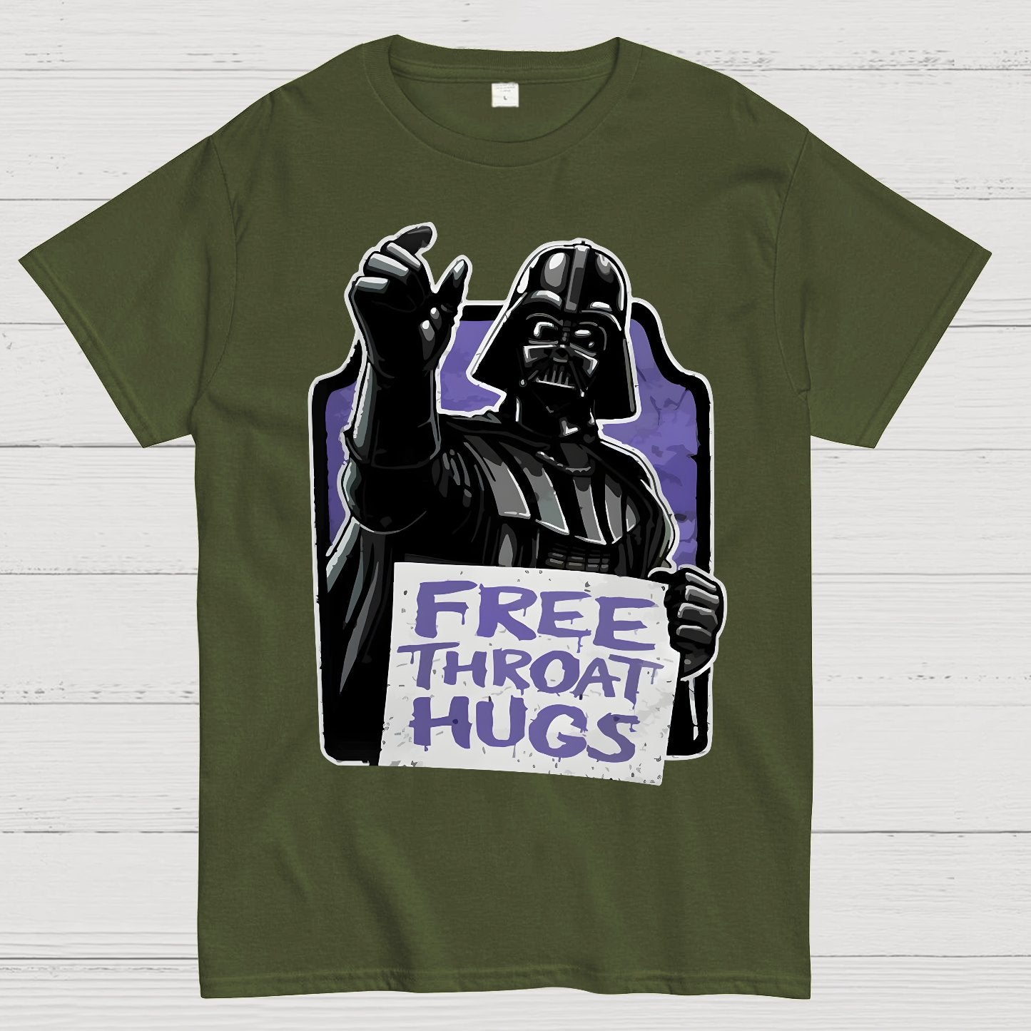 Free Throat Hugs Geek T-Shirt