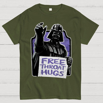 Free Throat Hugs Geek T-Shirt