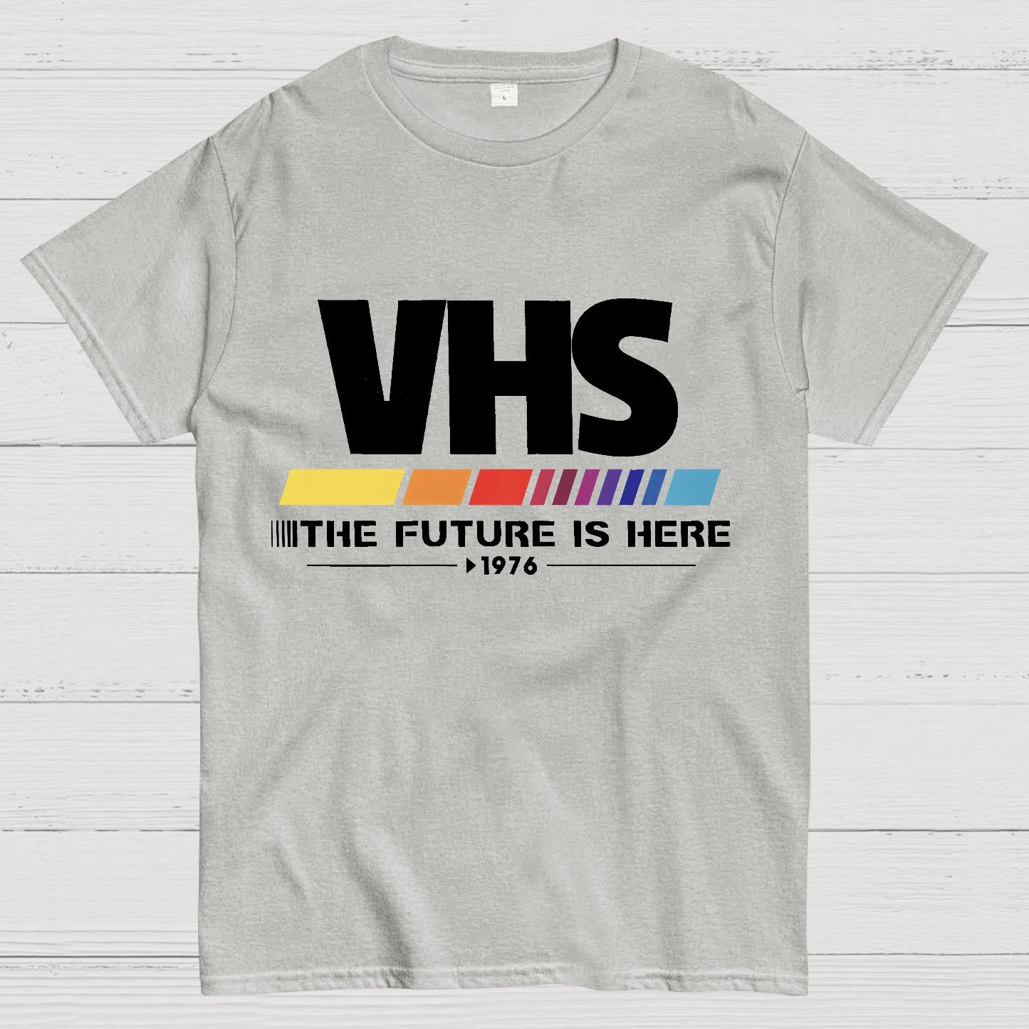 VHS - Video Homepage System The Future is Now Geeky T-Shirt