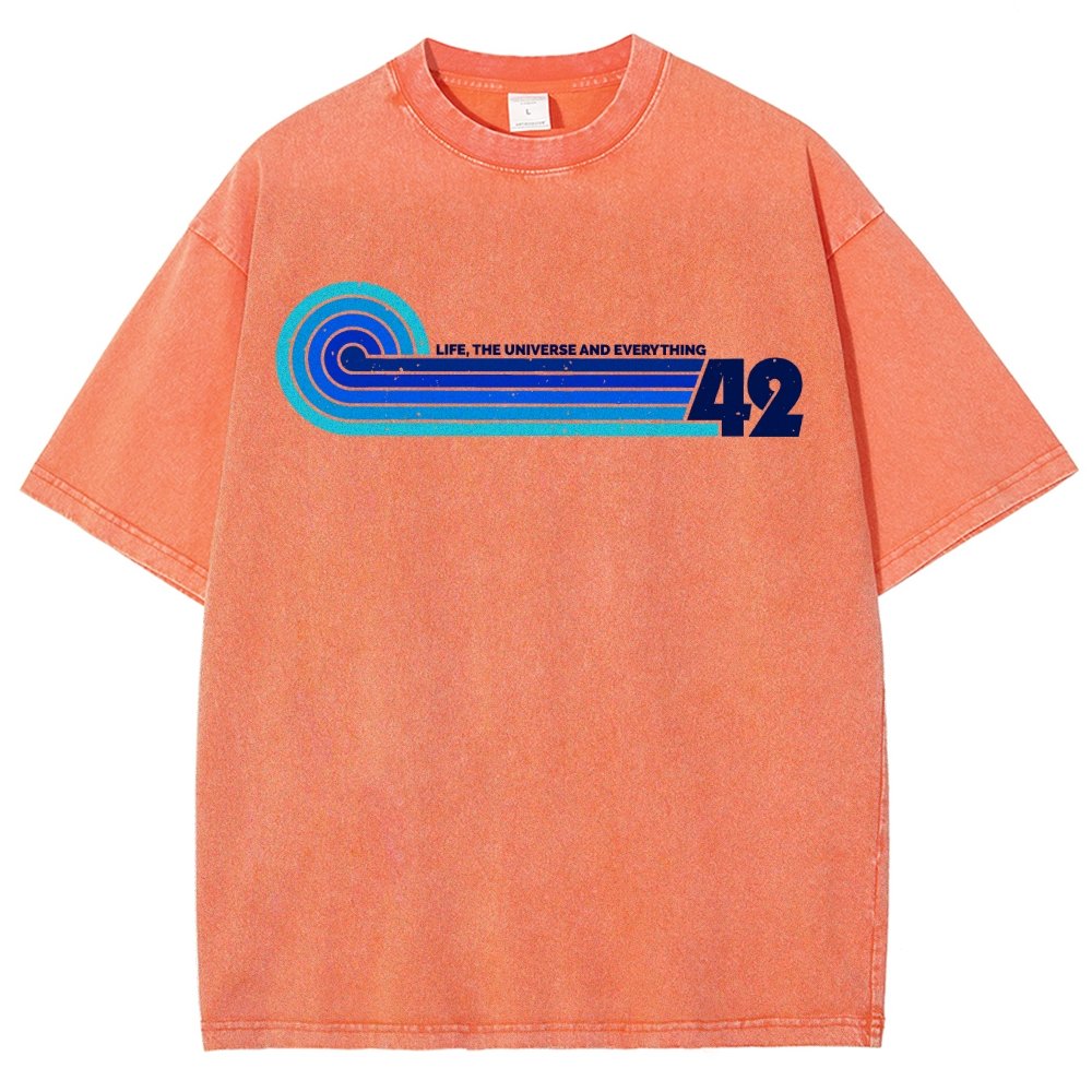 Answer Vintage Distressed T-shirt