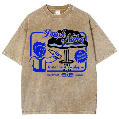 Taste the Apocalypse Vintage Distressed T-shirt