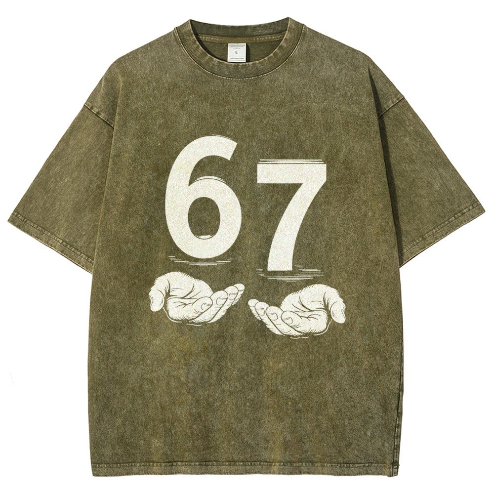 Six Seven Vintage Distressed T-shirt