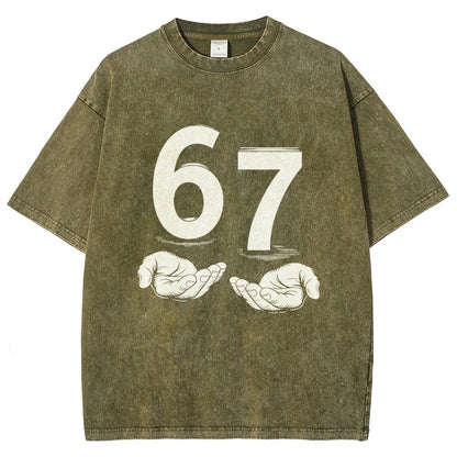 Six Seven Vintage Distressed T-shirt