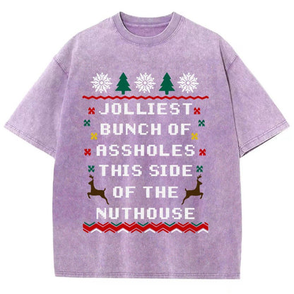 Jolliest Bunch of Assholes This Side of The Nuthouse Vintage Distressed T-shirt