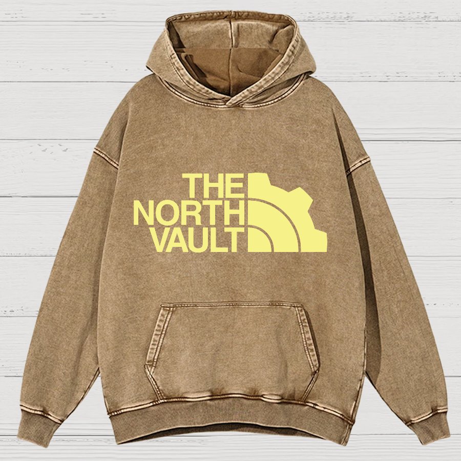 The North Vault  Vintage Distressed Hoodie