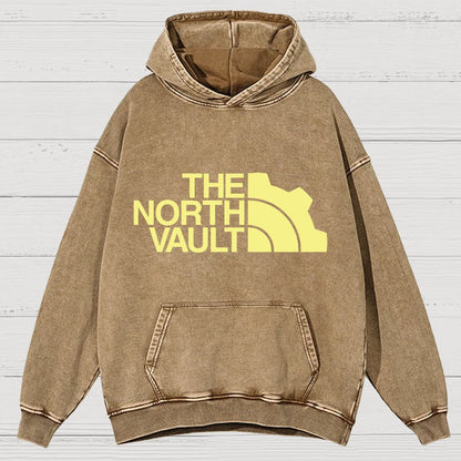 The North Vault  Vintage Distressed Hoodie