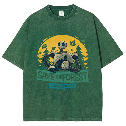 Complete The Task Vintage Distressed T-shirt