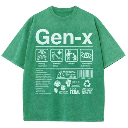 Gen X Label Vintage Distressed T-shirt