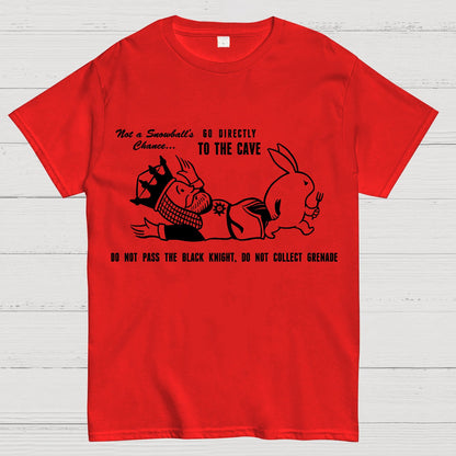 Go To The Cave Do Not Laugh Geek T-Shirt