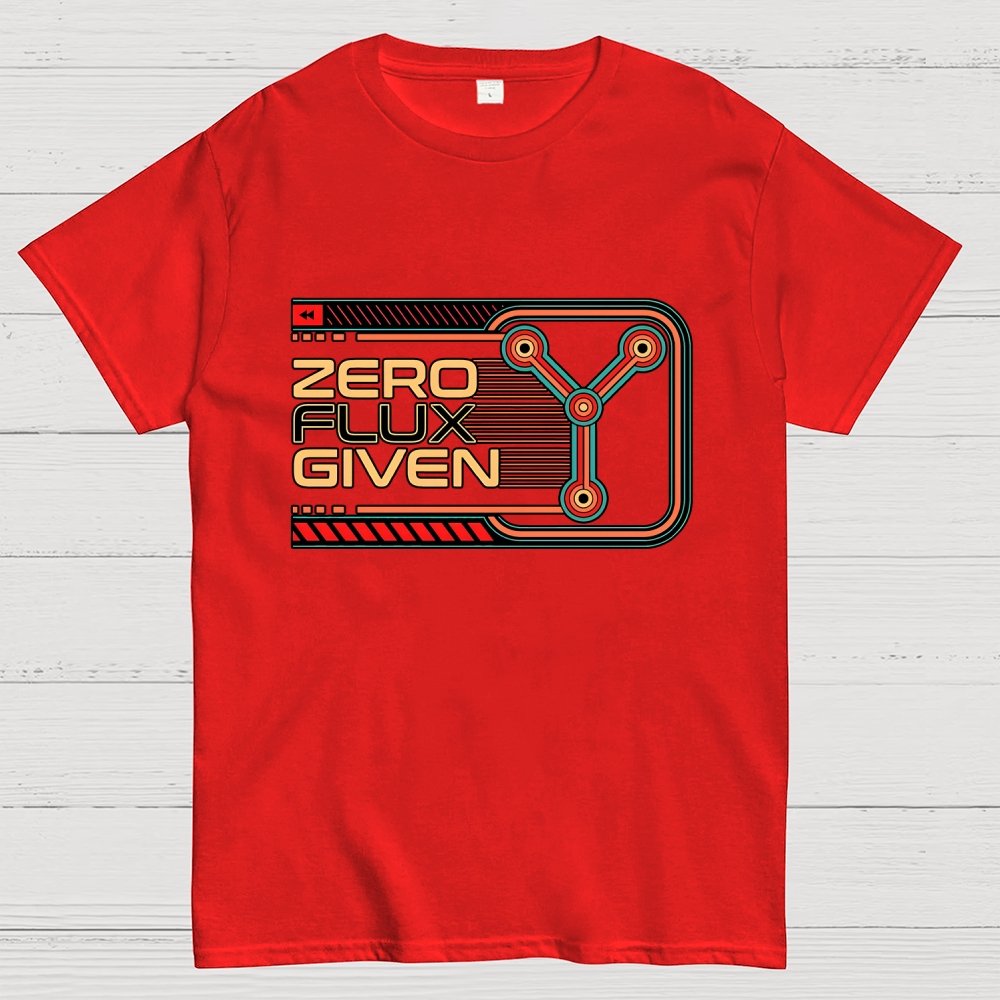 Zero Flux Given Retro Tech Geek T-Shirt