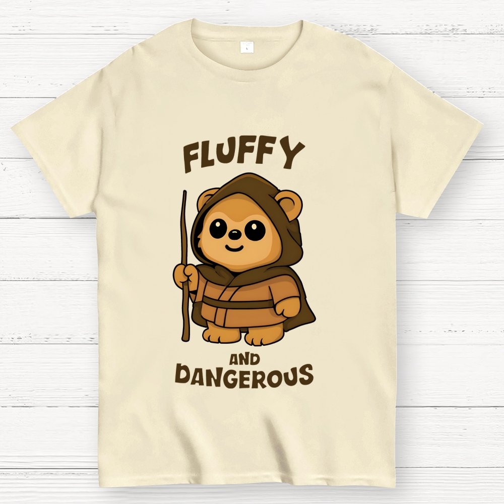 Fluffy and Dangerous Geek T-Shirt