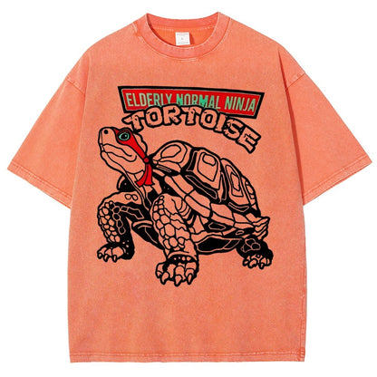 Elderly Normal Ninja Vintage Distressed T-shirt