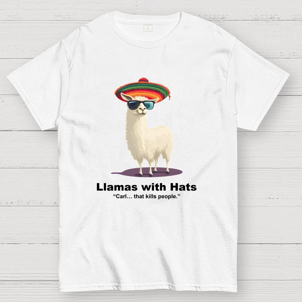 Llamas with Hats Geek T-Shirt
