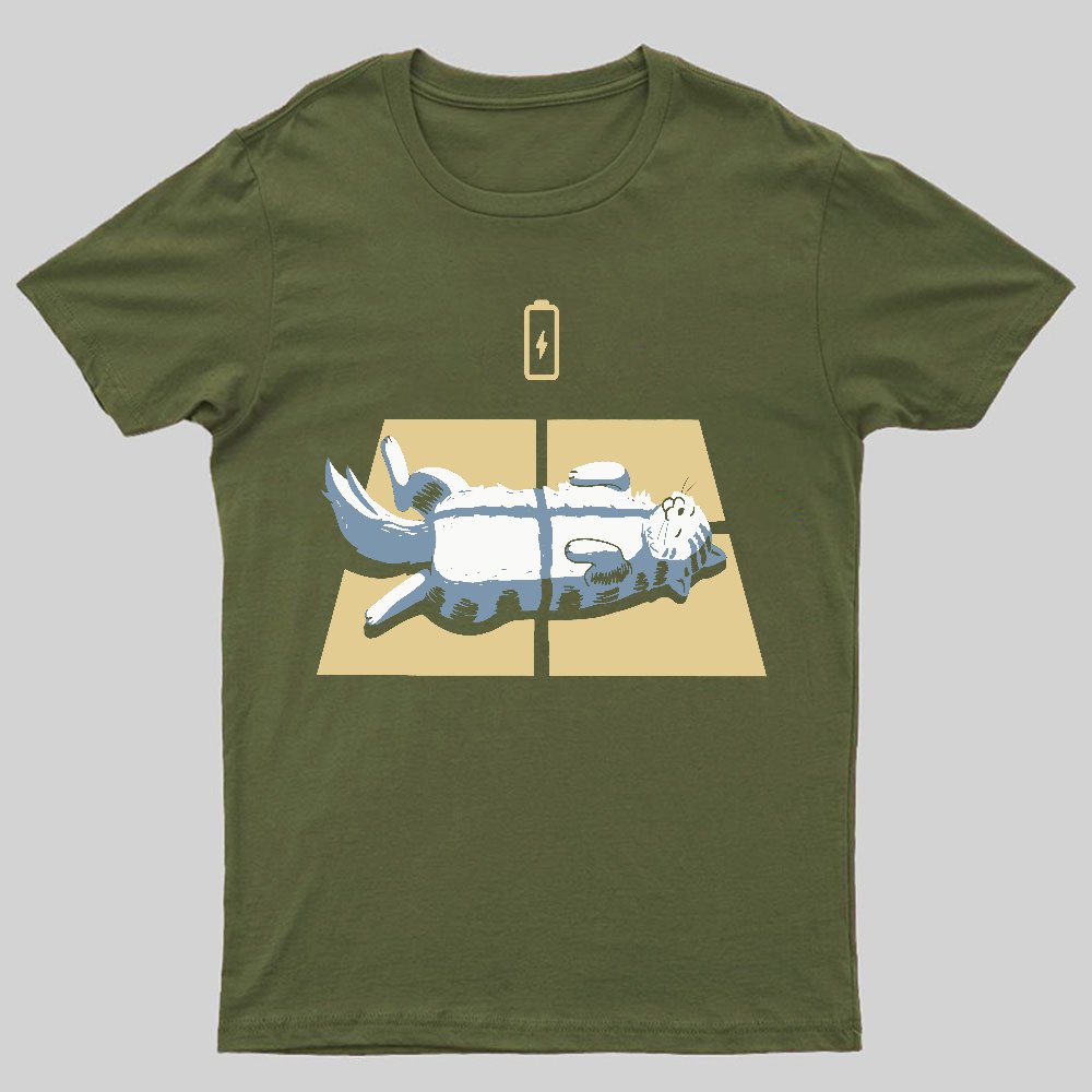 Solar Charging Nerdy T-Shirt