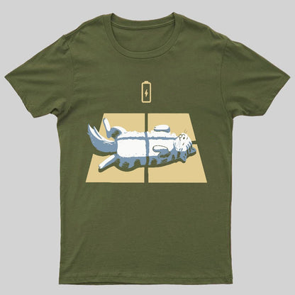 Solar Charging Nerdy T-Shirt