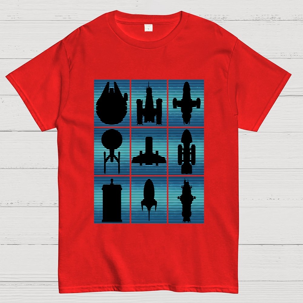 Interstellar Travelers Geek T-Shirt